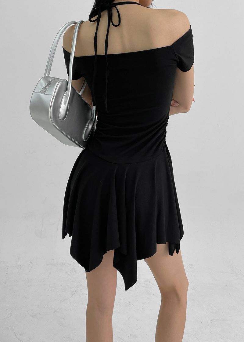 [MADE] Seriel off-shoulder dress