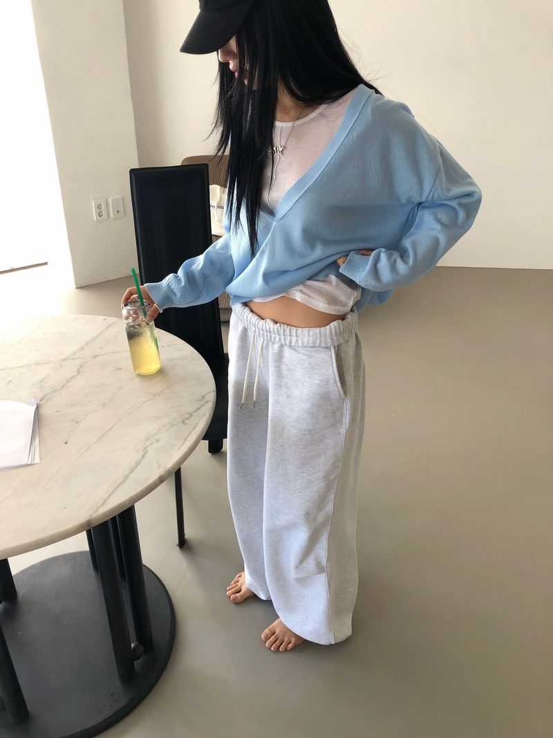 Basic Wide Sweat Pants