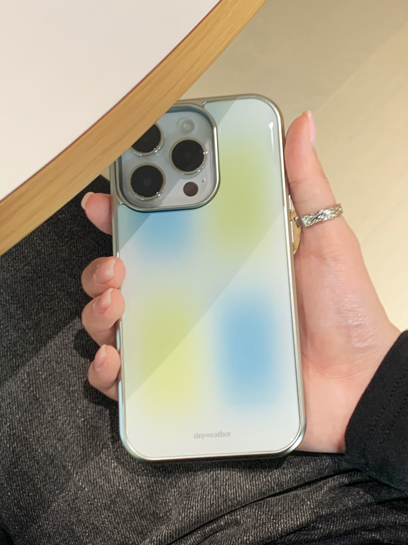 tiny weather(タイニーウェザー)の「season epoxy silver case-summer(Smartphone Accessories)」