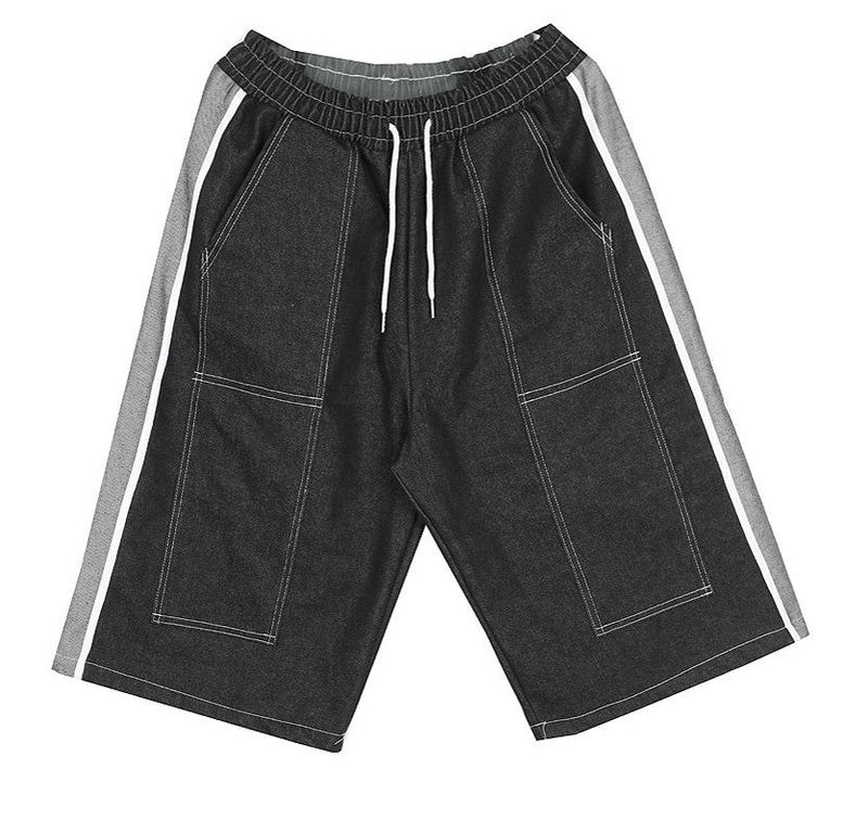 No.0730 C denim reverse 7 SHORTS