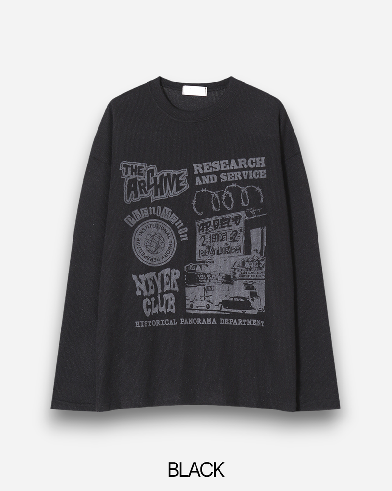 Archive Printed Knit T-Shirt