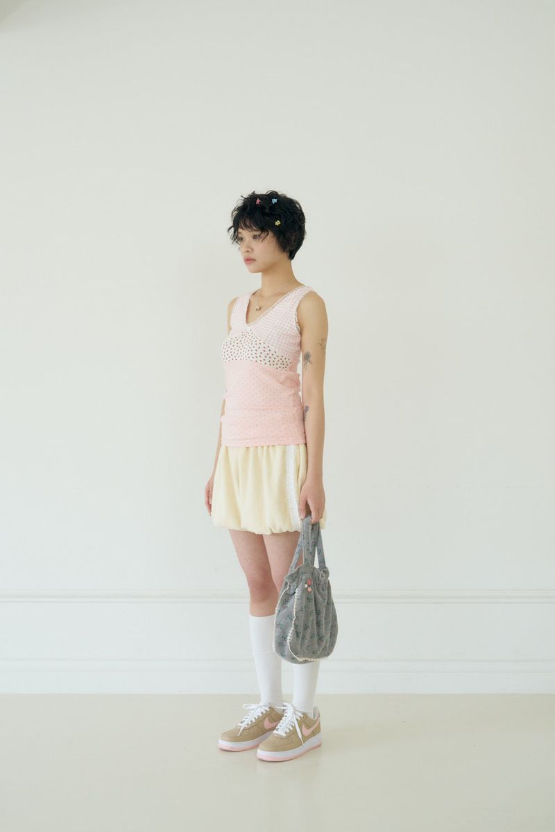 BONBON MINI BAG (GREY)