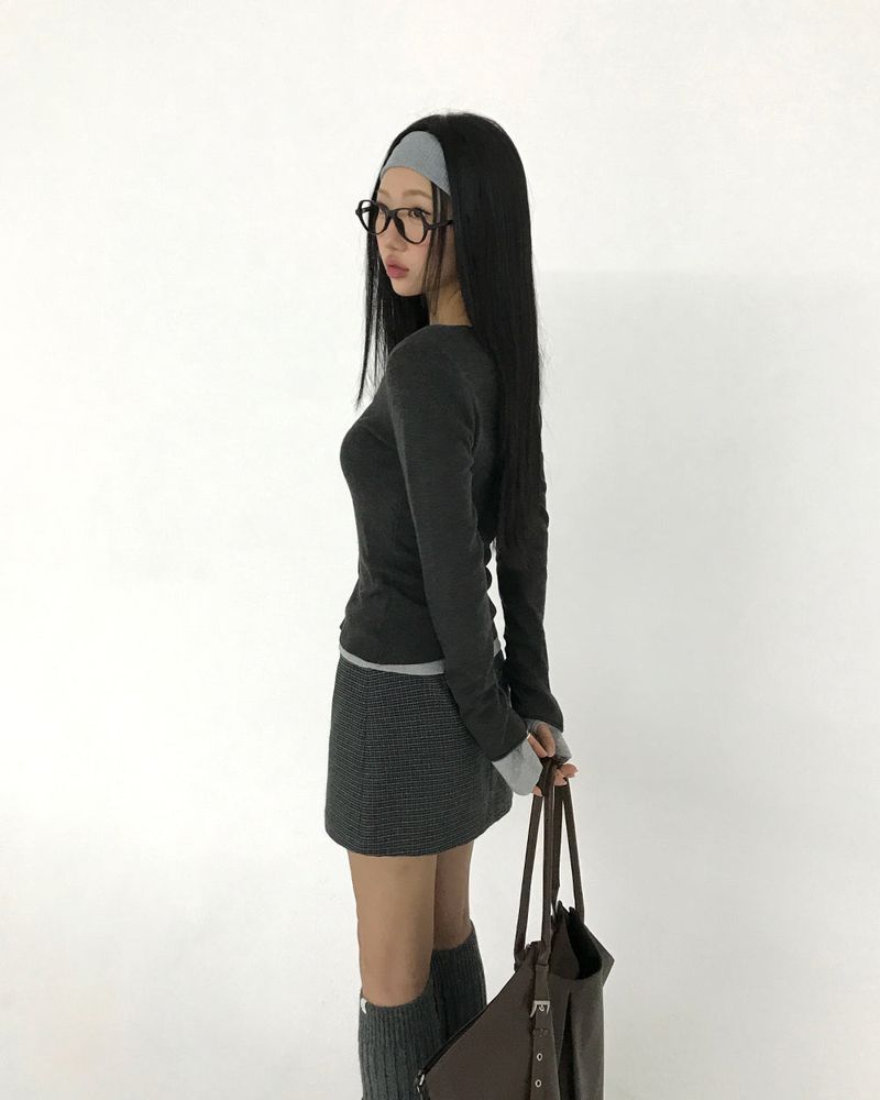 [ORIGINAL] Lynch Low Checkered Skirt