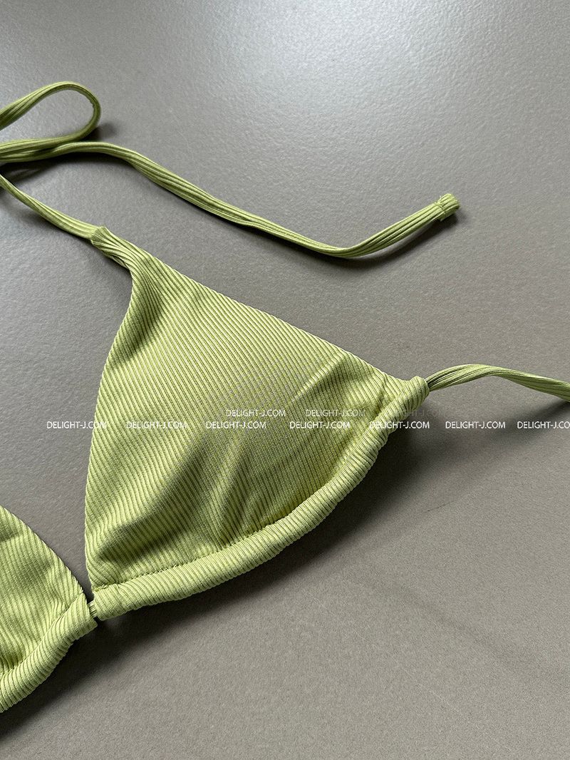 9 colors Basic Tanning Strap Bikini