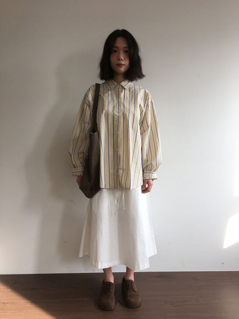 Para string long skirt (2color)