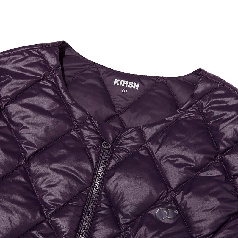 KIRSH CLOUD DOWN VEST [DARK PURPLE]