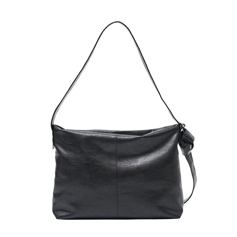 ホーボーレザークロスショルダーバック (BLACK)