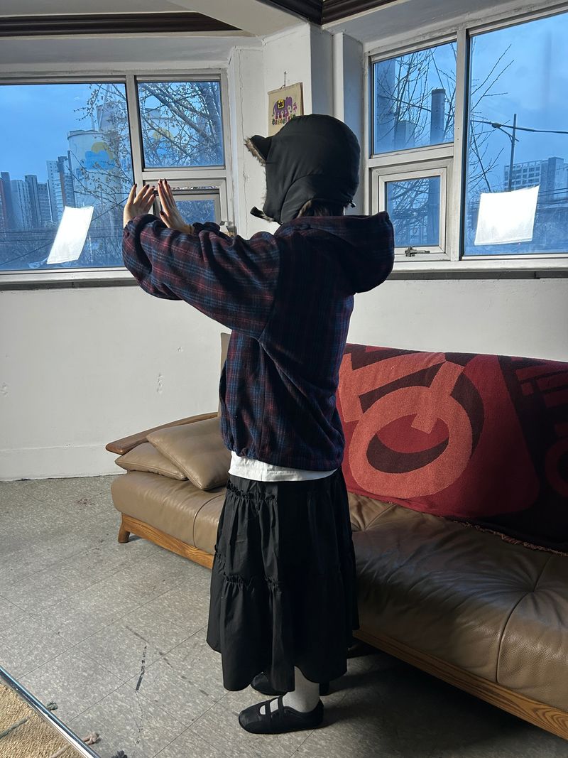 (2color) kangkang long skirt