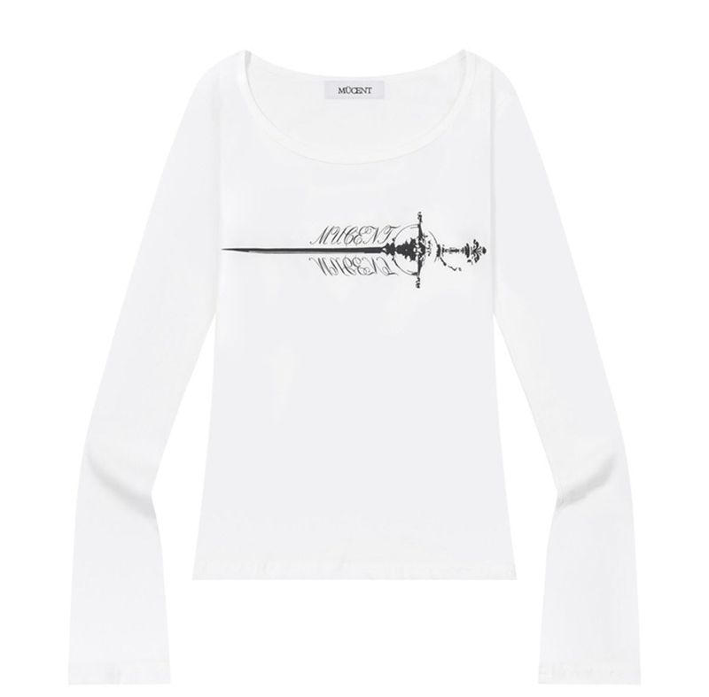 MUCENT（ムセント）の「RAPIER CROSS LONG SLEEVE T (2COLOR) （Tops）」