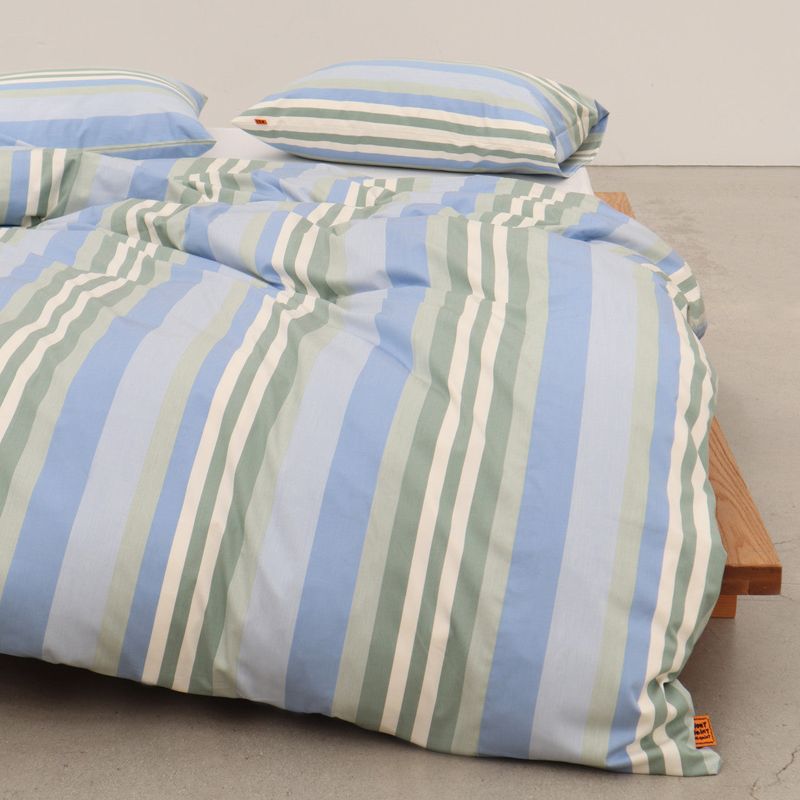 Blue raya duvet cover Qsize(200x230cm)