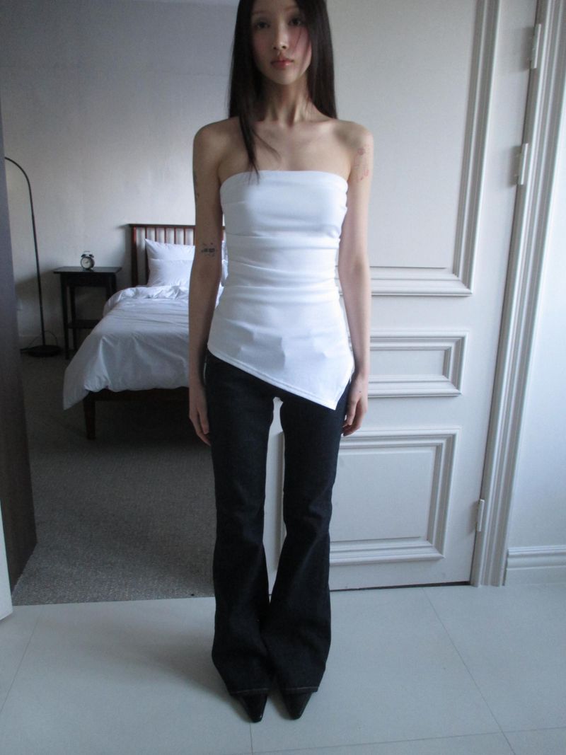 timelineseoul（タイムラインソウル）の「indigo stitch low pt（Pants）」