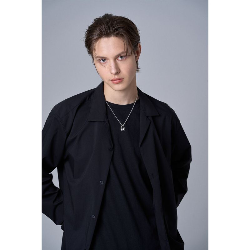 HOBO LOCK SLIM CHAIN NECKLACE