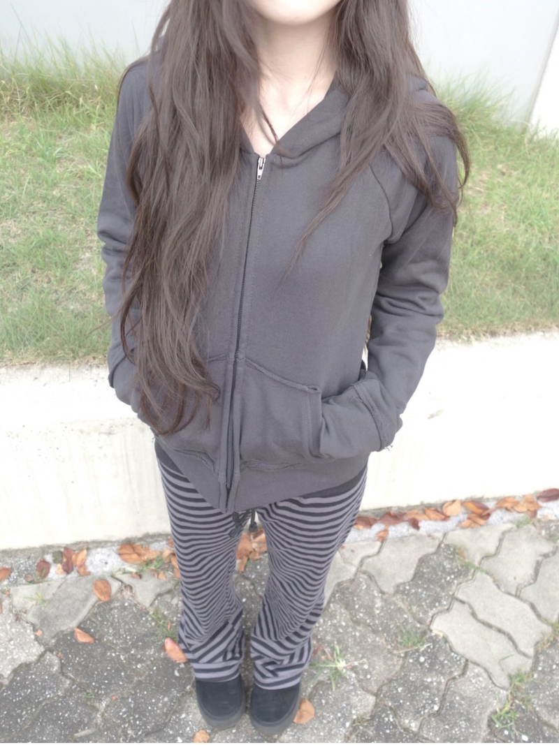 after hood zip-up