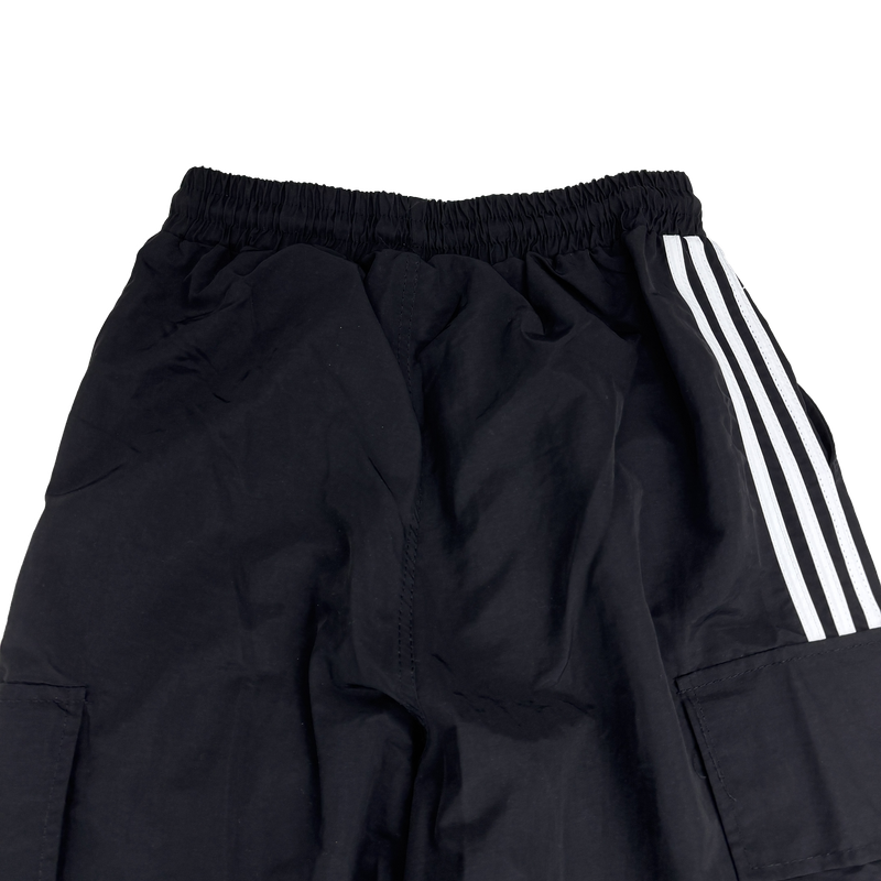 nylon track cargo pants