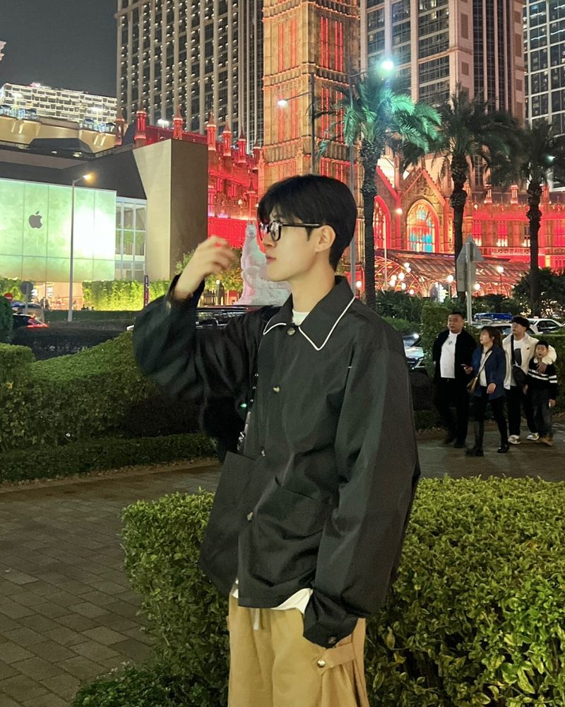 Cent（セントマーケット）の「Bruce piping collar jacket（Jackets/Outerwear）」