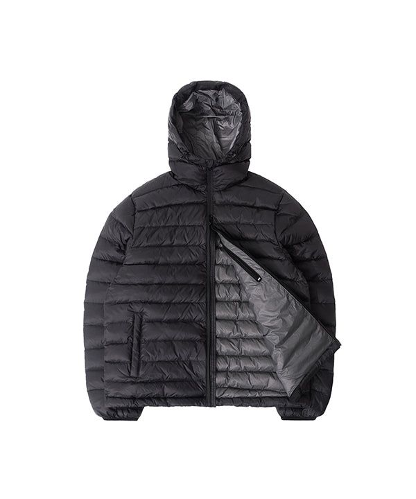 QT8 GARMENTS(キューティーエイトガーメント)の「RG Duck Down Lightweight Jacket (Black)(Jackets/Outerwear)」