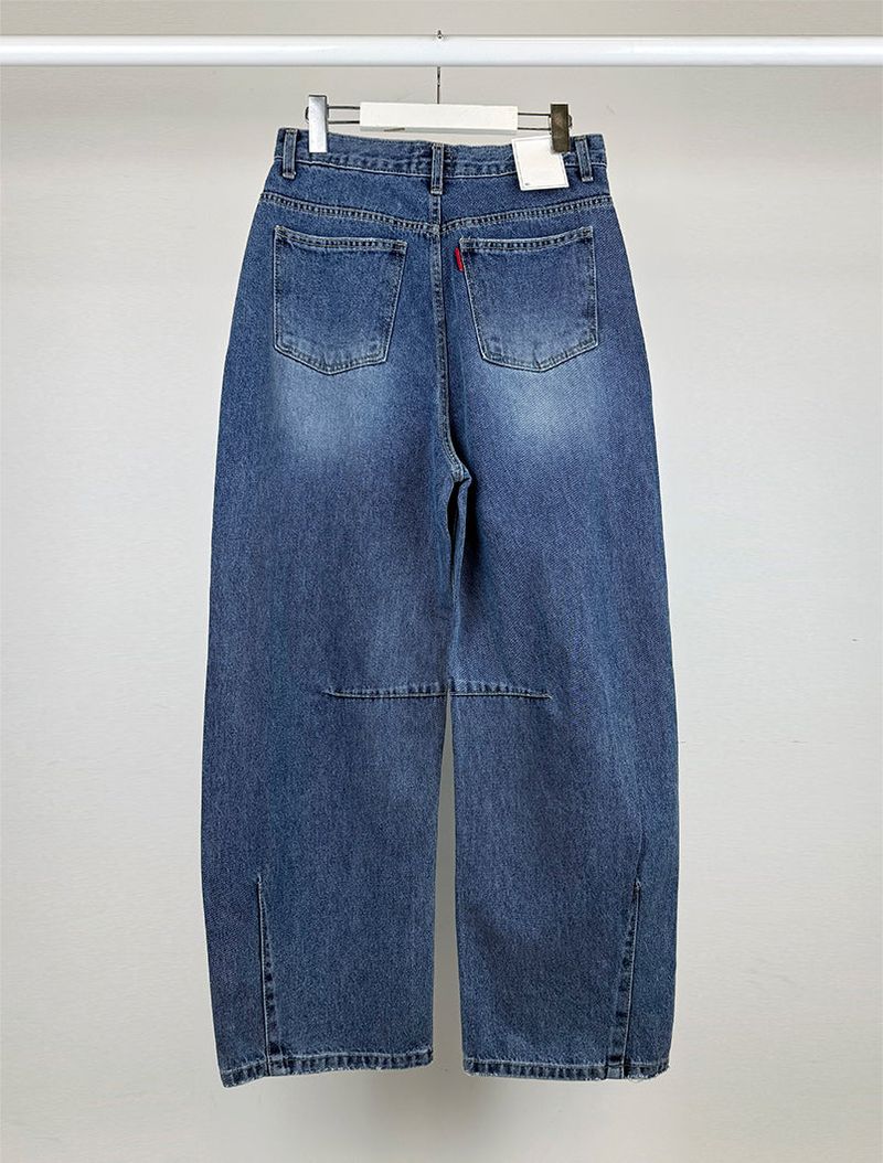TUCK BALLOON JEANS (2C)