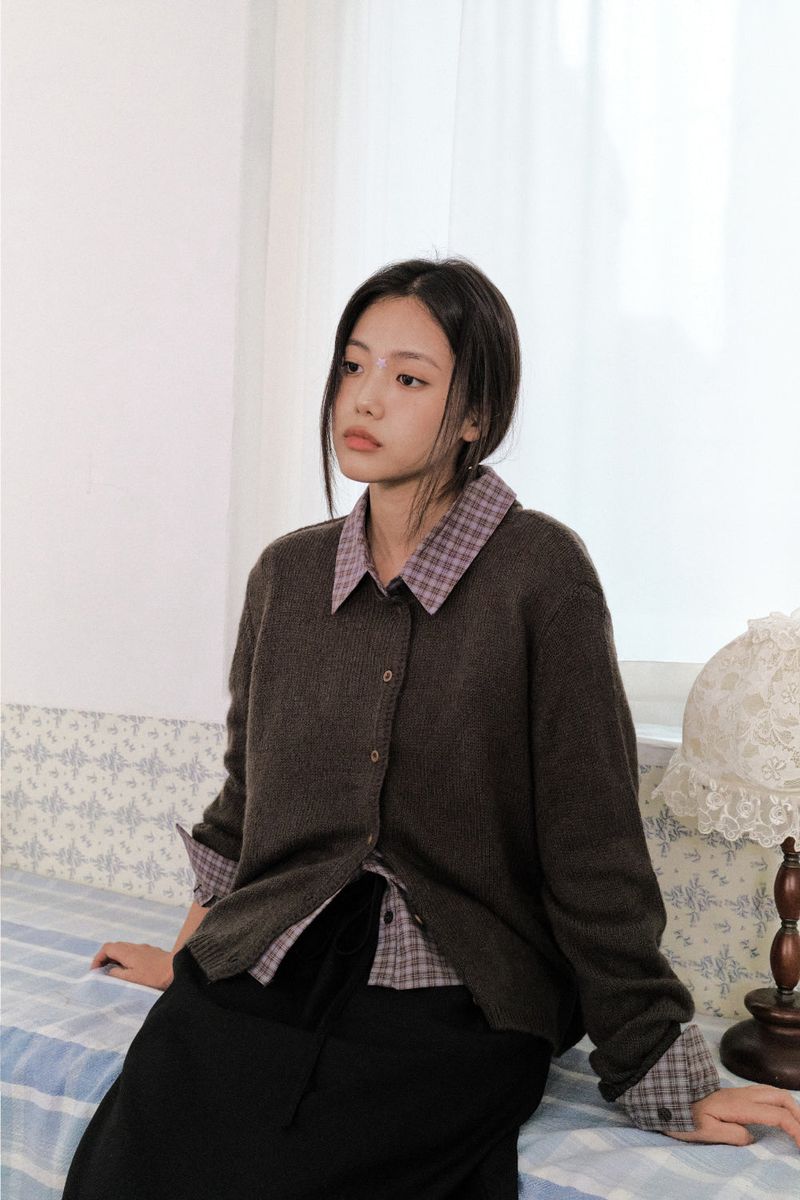Bane Wool Touch Cardigan (6color)