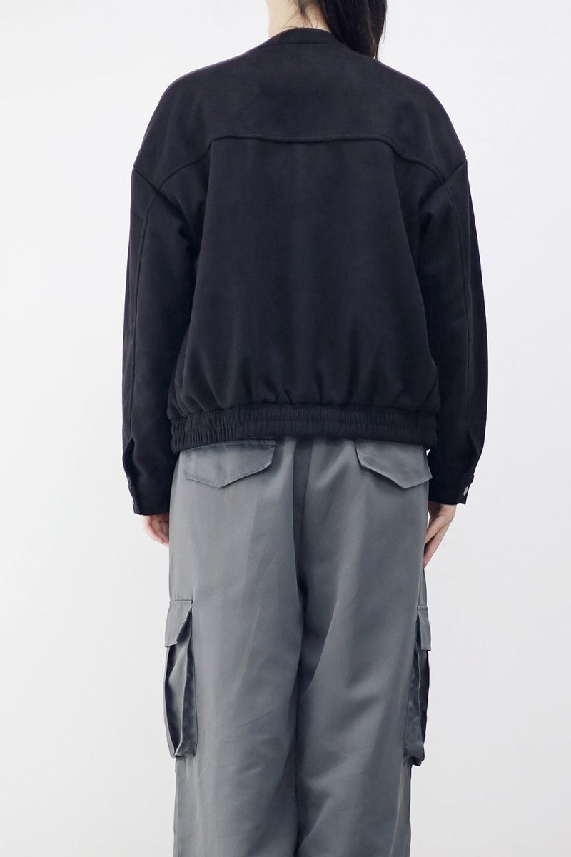 Nella Suede Zip-Up Jacket