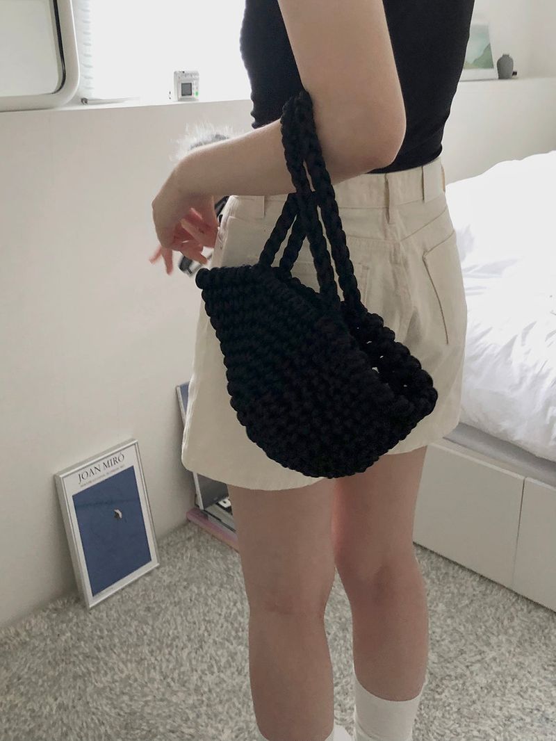 basket bag (black)