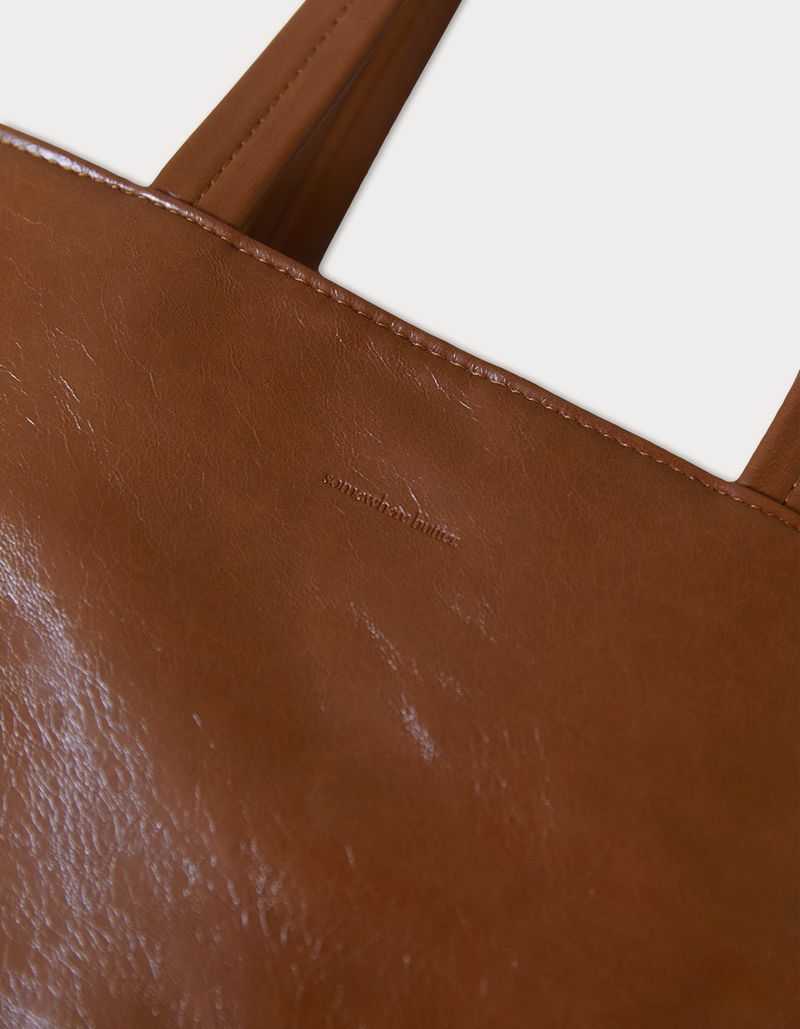 grand toast bag - camel brown