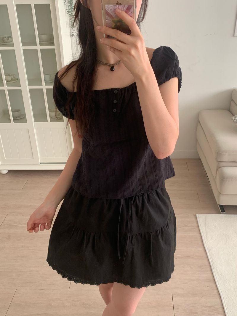 ricotta blouse (3color)