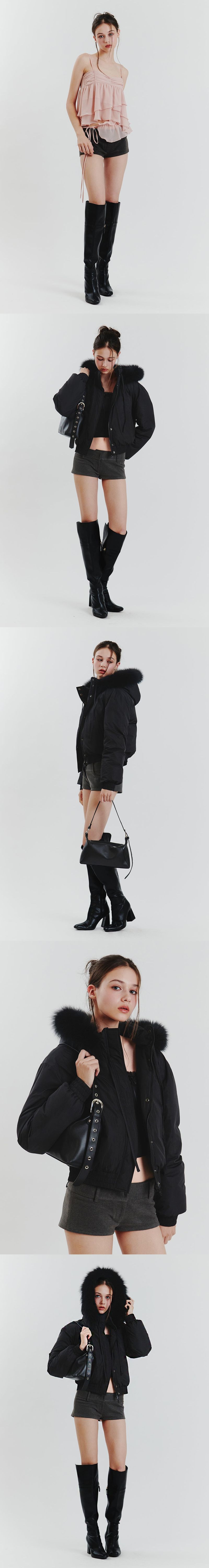 AMBER MICRO SHORTS charcoal