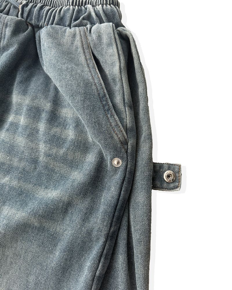 Avan Snap Balloon Fleece Denim