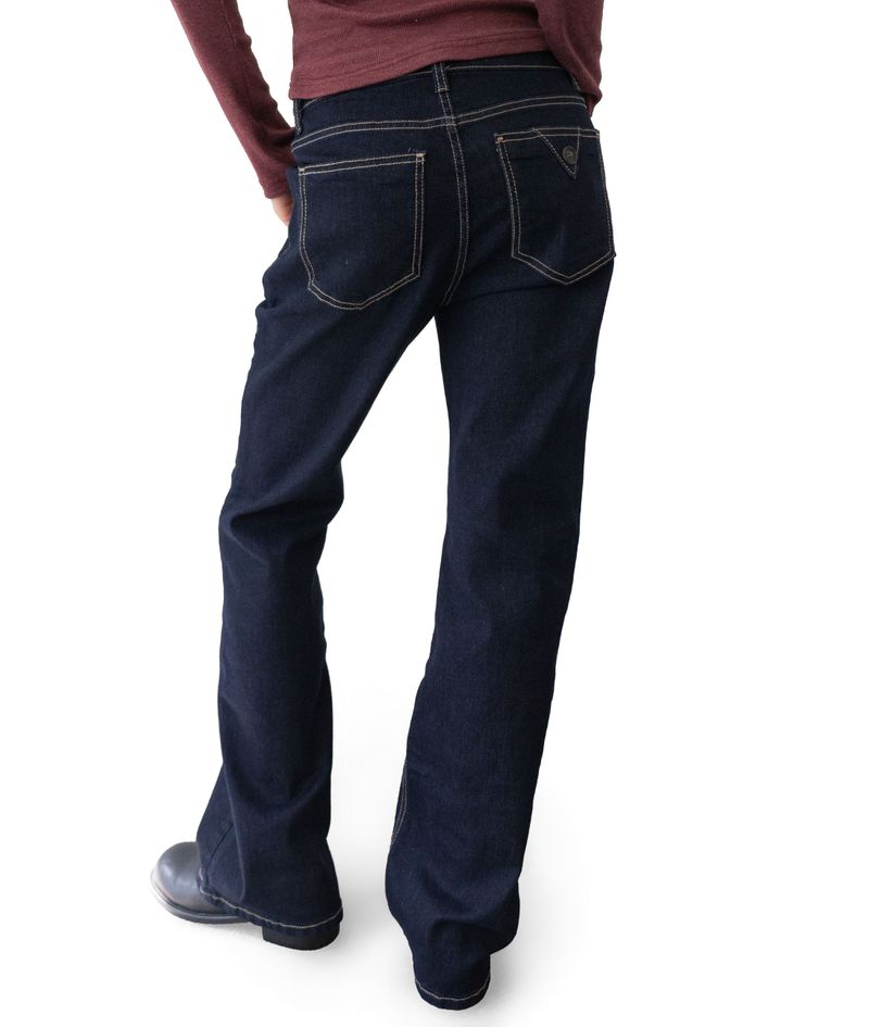 Debbie Bootcut Low-Rise Denim