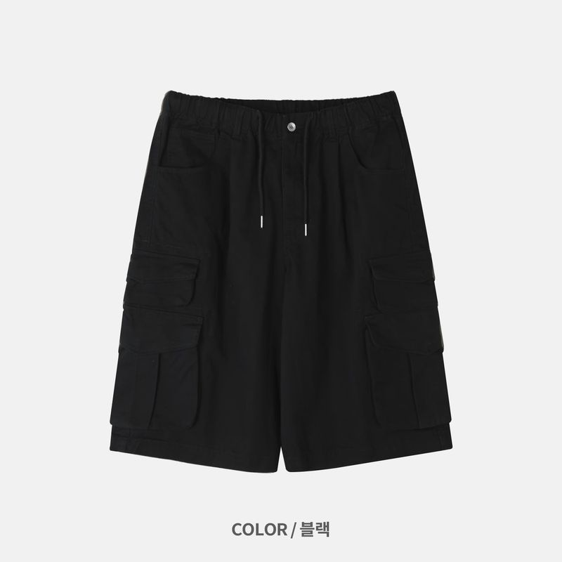 Stone Double Cargo Bermuda