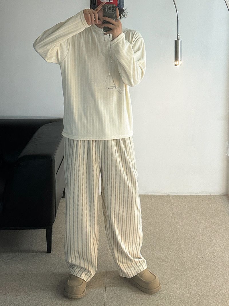 ASCLO（エジュクロ）の「ASCLO Ethnic Stripe Banding Pants (3color)（Pants）」