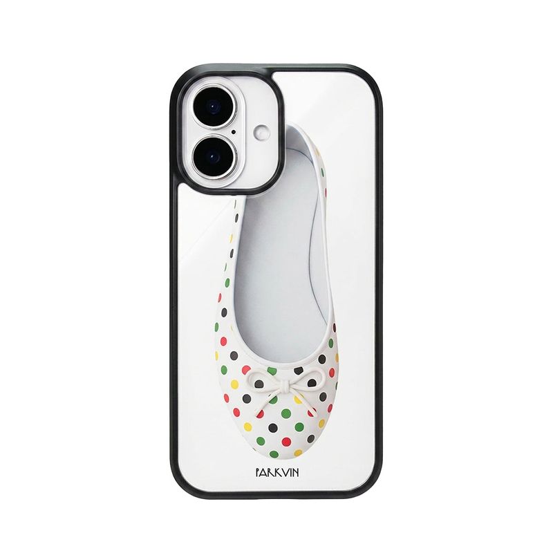parkvin（パークビン）の「[Glass] colorful dot shoes case （Smartphone Accessories）」