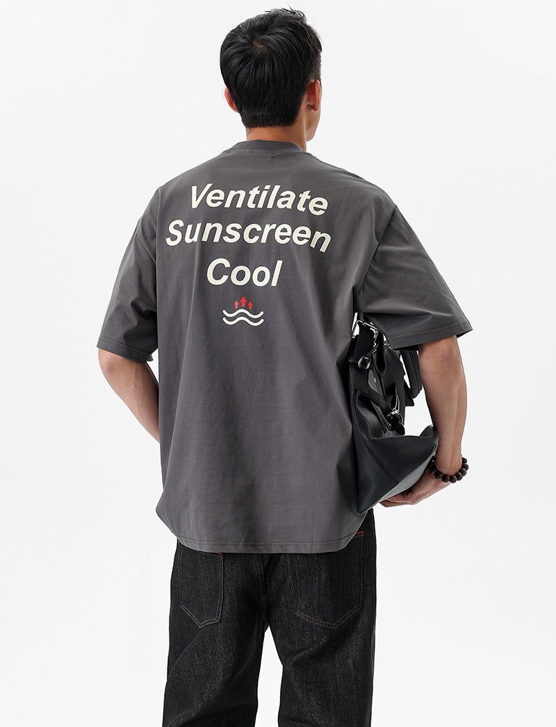 Keaton Back Lettering Tee