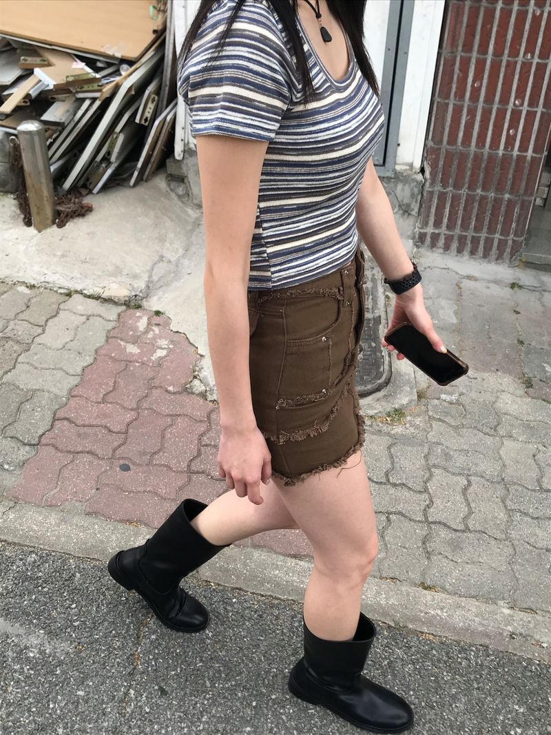 Brownie mini skirt