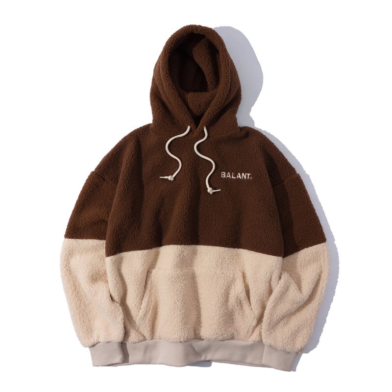 BALANT(バラント)の「Classic Color Block Fleece Hoodie - Brown(Tops)」