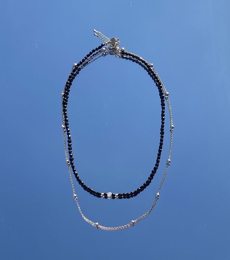 RUNDS（ランド）の「[SET] smile layered necklace（Accessories）」