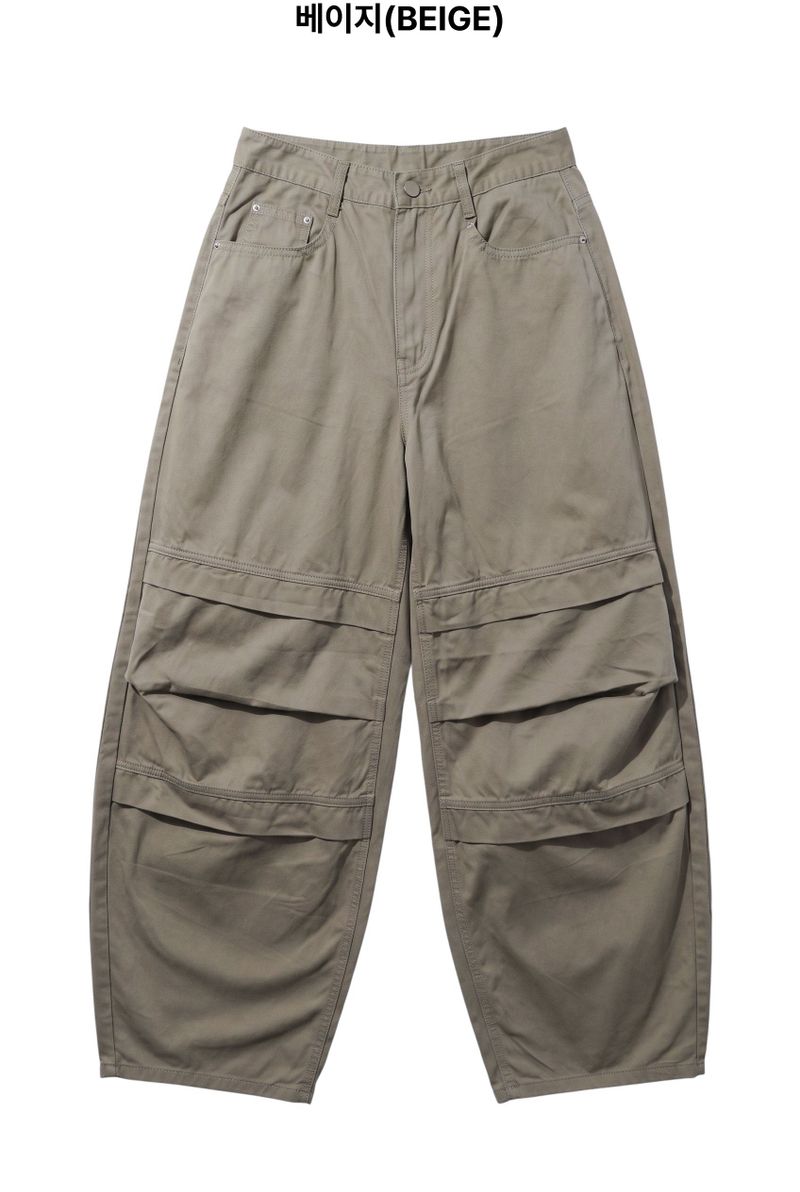 Hannah Cotton Wide Work Pants