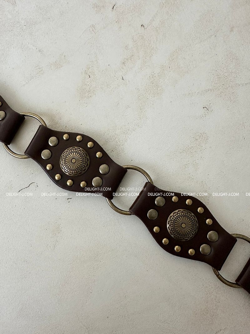 Ethnic hippie wide belt