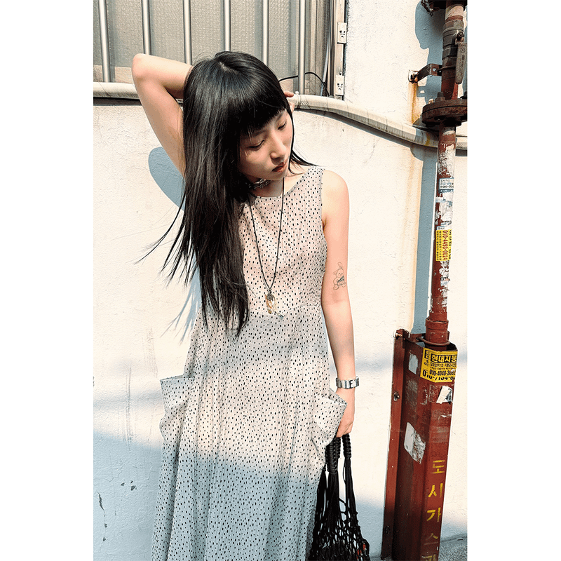 DOT PUMPKIN DRESS