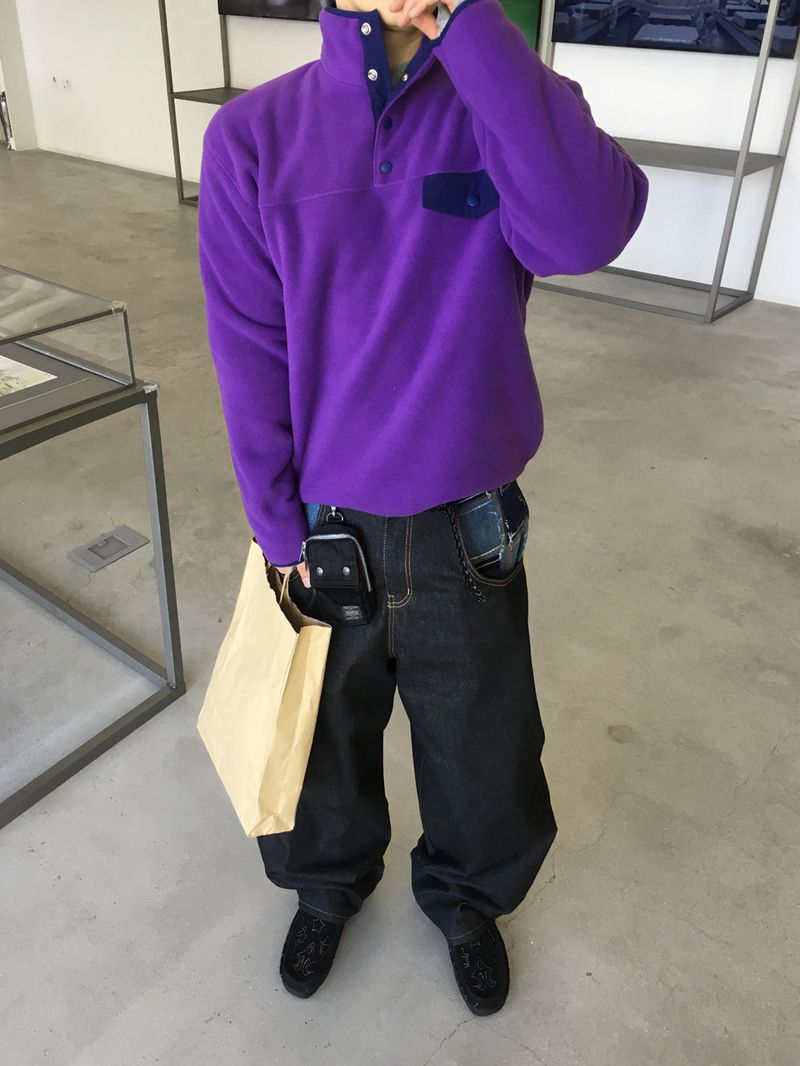 No.1588 C fleece anorak