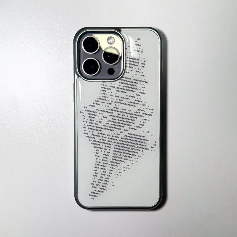 MEMORIESBOUNDARY（メモリーズバウンダリー）の「NTA Conchgeist_ASCII CORE_006 Phone Case (SV_White)（Smartphone Accessories）」