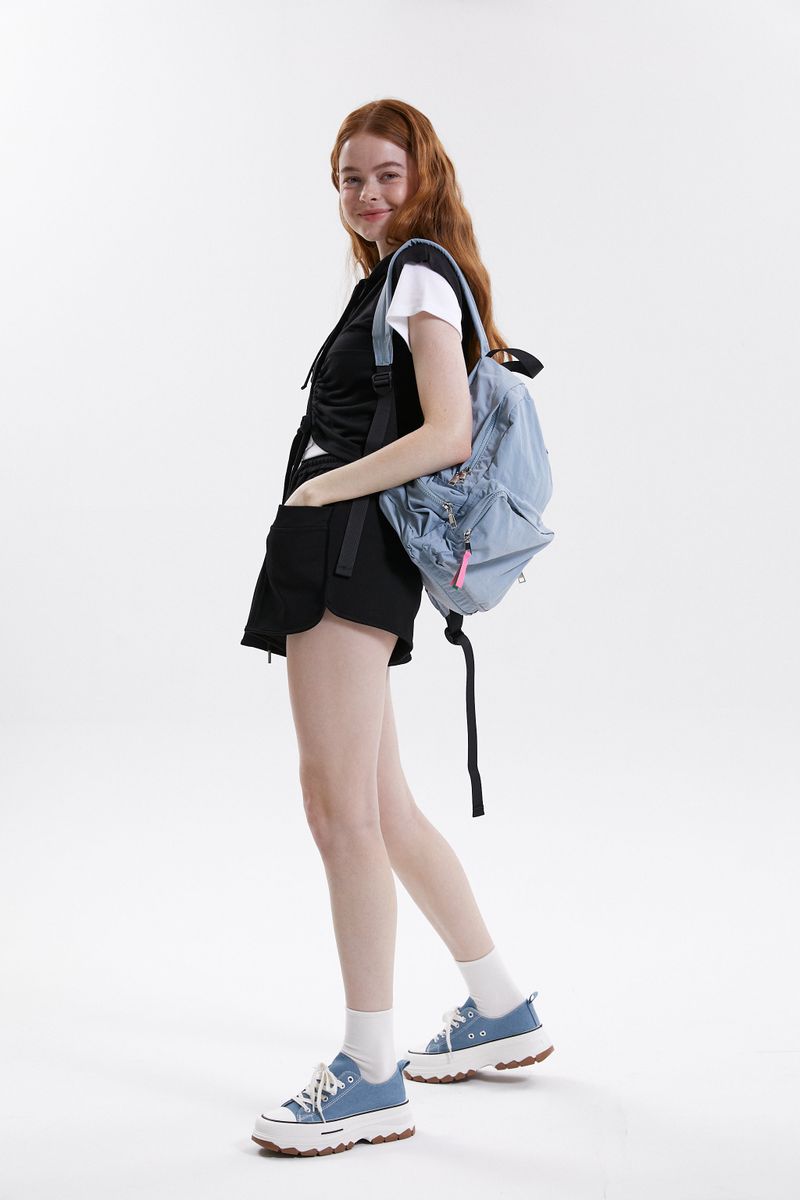 SHIRRING HOODIE