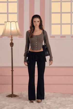 Kate cardigan - dark gray