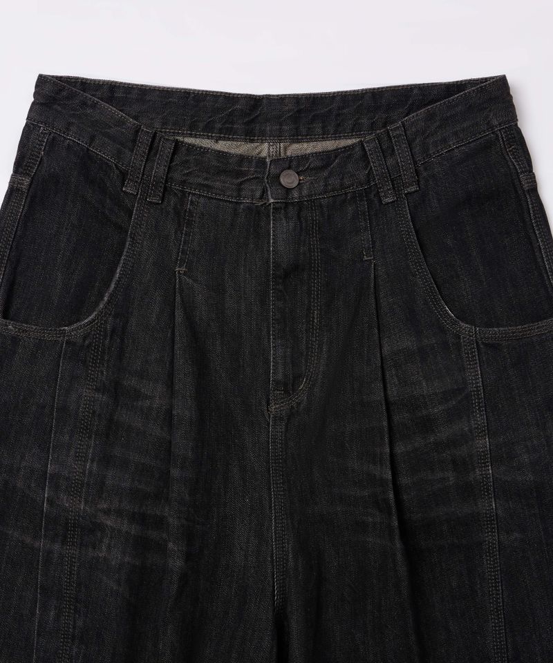 Whisker Baggy Jeans