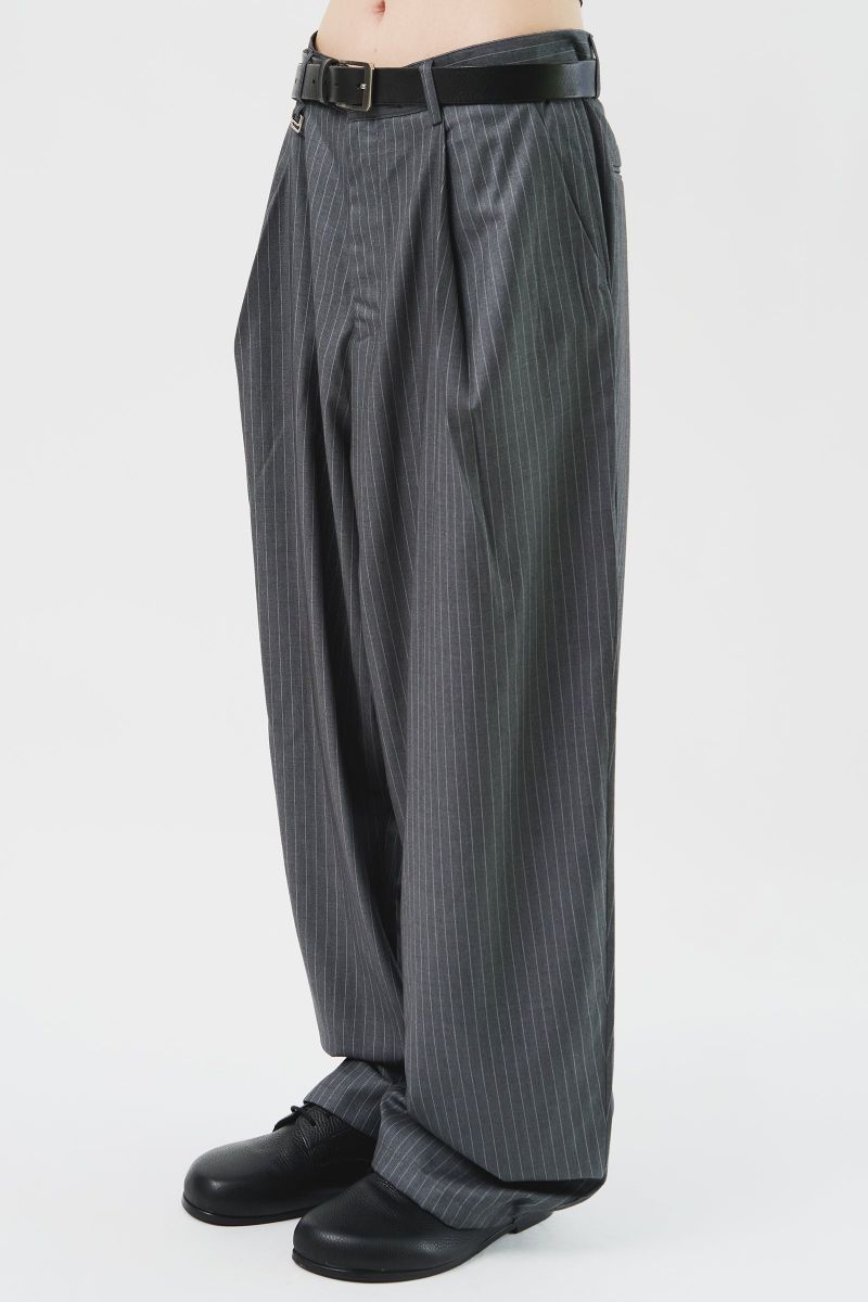 Pan Herringbone Striped Trousers (3color) 