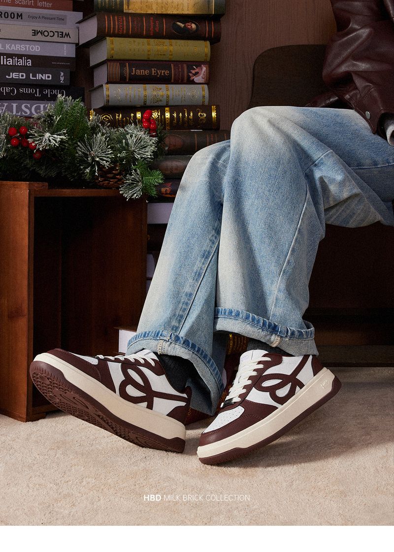 HBD High Up Preppy Sneakers 