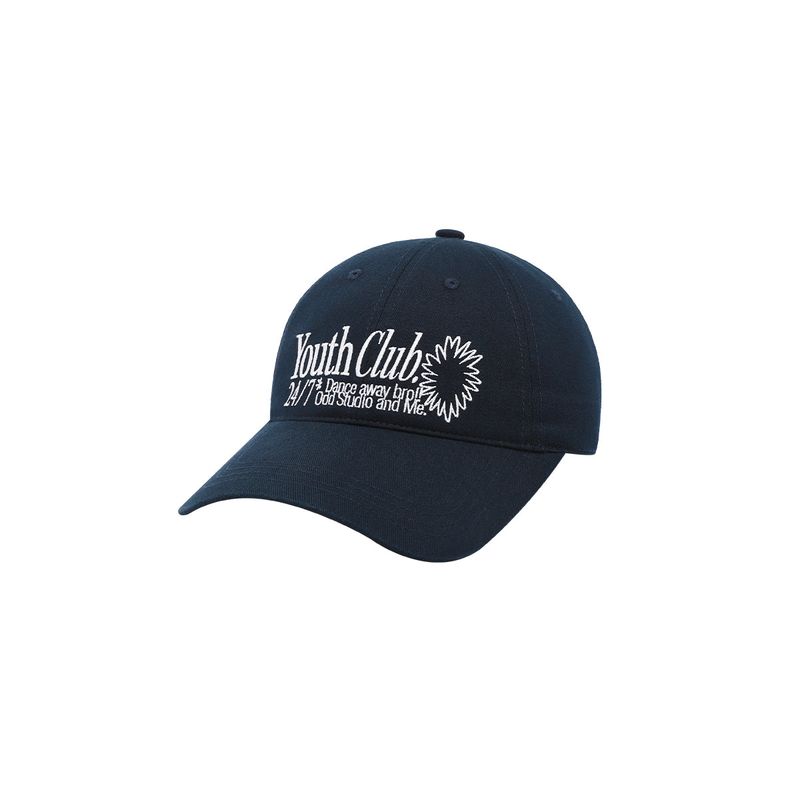 ODDSTUDIO（オッドスタジオ）の「Youth Club Embroidery Logo Ball Cap - 5COLOR（Hats）」