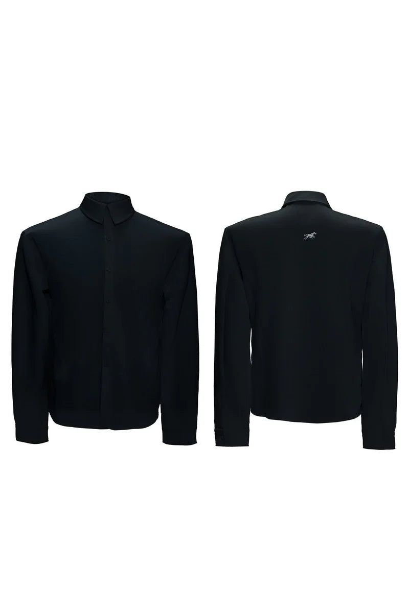 Satin Draped Shirt