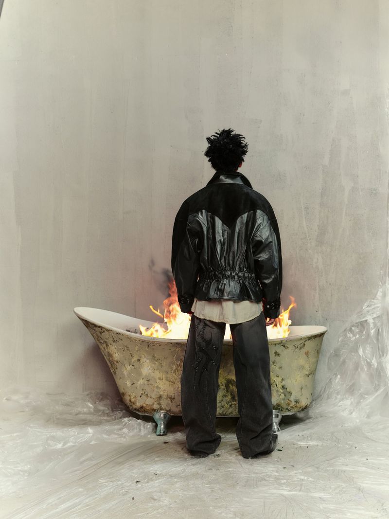 UNISEX - STUART - REAL LEATHER JACKET