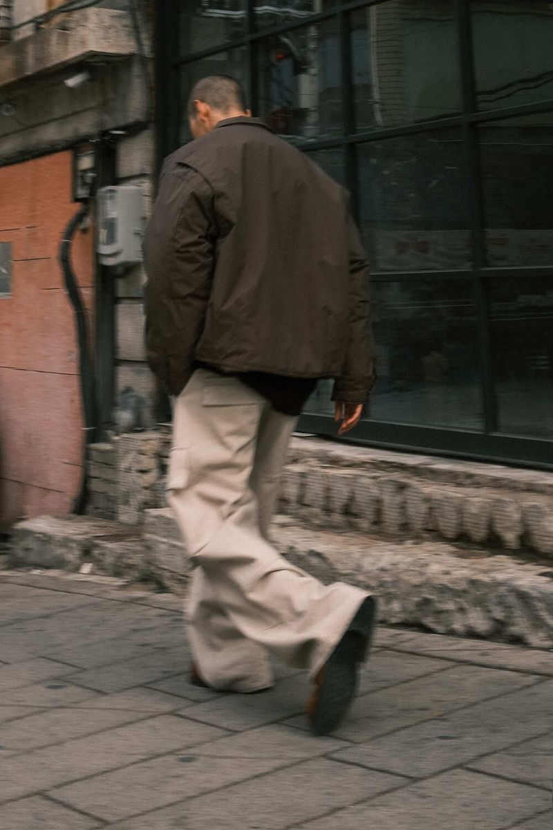 COTTON DART CARGO PANTS